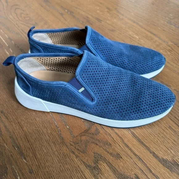 Franco Sarto Ida Slip On Suede Sneaker Women’s size 8 - Picture 2 of 11